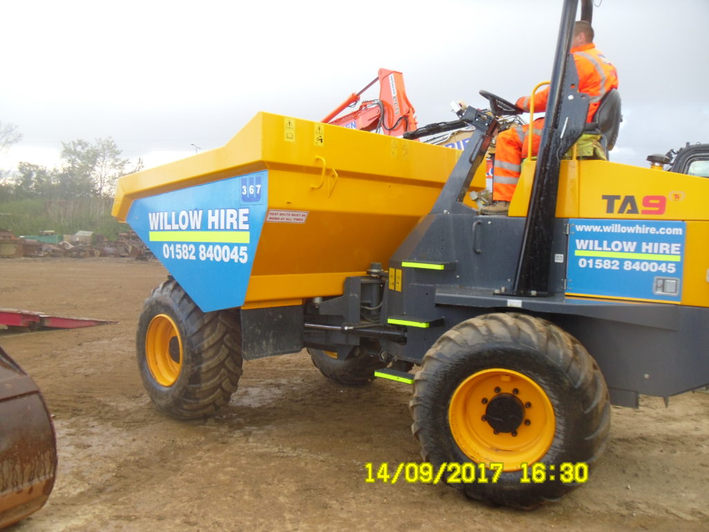 Forward Tipping Dumpers M O Brien Plant Hire