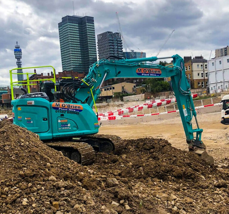 Kobelco Sk Tonne Zt Excavator M O Brien Plant Hire