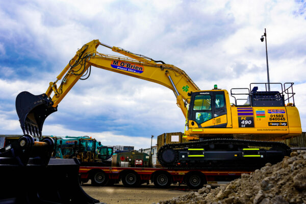 Komatsu PC490 from M O'Brien Plant Hire